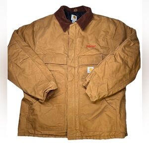Carhartt Duck Coat C003-BRN Arctic Quilted Lined Mens 2XLT Workwear